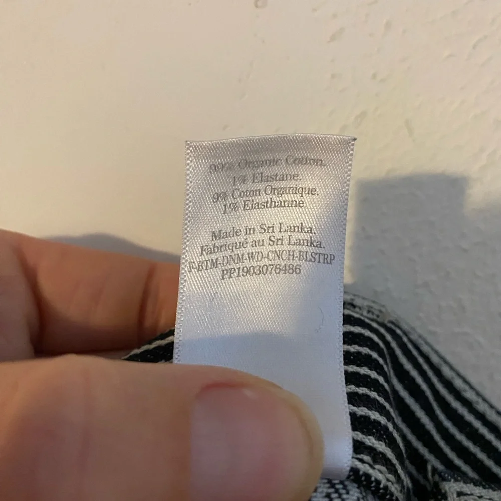 Everlane Hickory Stripe Gardener Jeans - Picture 7 of 8